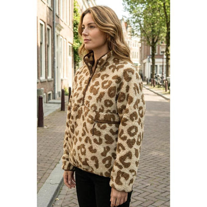 Leopard Quarter Zip (VIP)