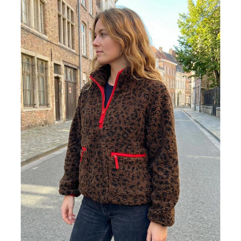 Leopard Quarter Zip (VIP)