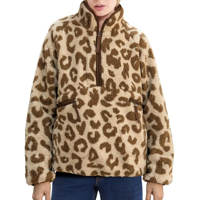 Leopard Quarter Zip (VIP)