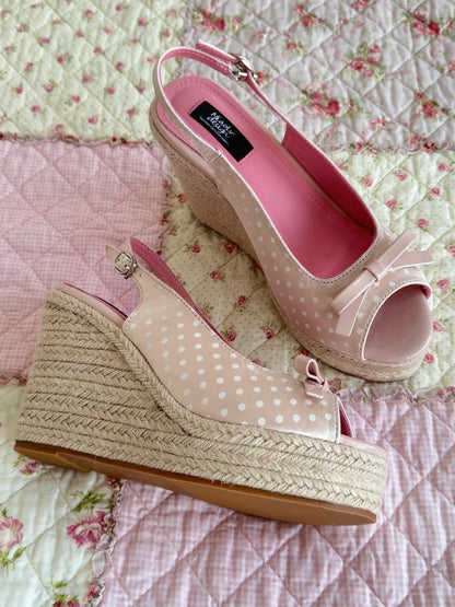 Polka Dot Wedge Heels (VIP)