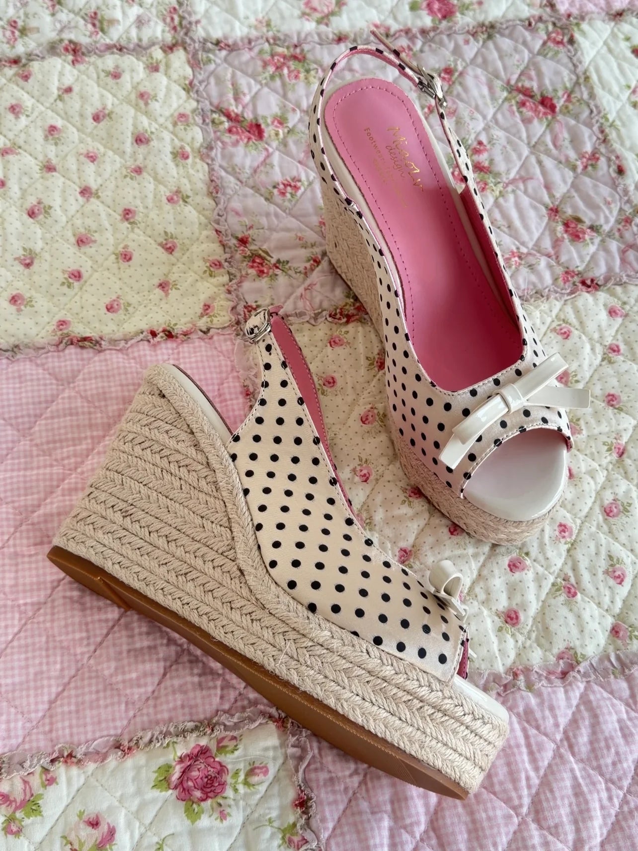Polka Dot Wedge Heels (VIP)