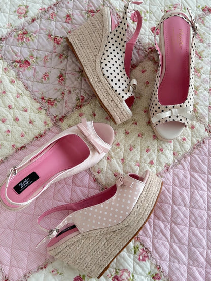 Polka Dot Wedge Heels (VIP)