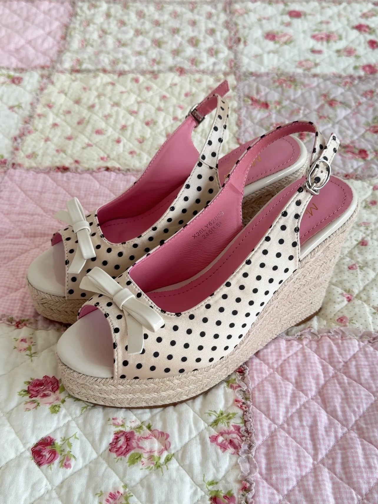 Polka Dot Wedge Heels (VIP)