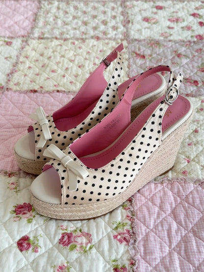 Polka Dot Wedge Heels (VIP)